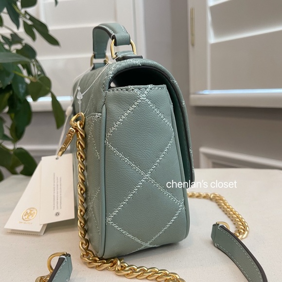 Tory Burch Willa Mini Top Handle Bag - Picture 8 of 11